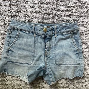 American Eagle Stretch High Waisted Jean Shorts
